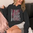 Drummer Eat Sleep Drum Repeat Drum Kit Musician Unisex Hoodie Drummer Eat Sleep Drum Repeat Drum Kit Musician Unisex Hoodie