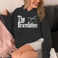 Drummer Humor The Drumfather Drum Kit Unisex Hoodie Drummer Humor The Drumfather Drum Kit Unisex Hoodie