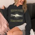 Drummer Music Drum Kit Unisex Hoodie