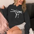 Drumsticks Hand Drum Kit Drummer Unisex Hoodie Drumsticks Hand Drum Kit Drummer Unisex Hoodie