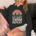 Eat Sleep Swim Repeat Swimmer Swimming Unisex Hoodie Eat Sleep Swim Repeat Swimmer Swimming Unisex Hoodie