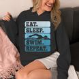 Eat Sleep Swim Vintage Swimming Lover Swimmer Men Women Unisex Hoodie Eat Sleep Swim Vintage Swimming Lover Swimmer Men Women Unisex Hoodie