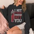 I Hit This So I Won't Hit You Kickboxer Fan Muay Thai Boxing Unisex Hoodie I Hit This So I Won't Hit You Kickboxer Fan Muay Thai Boxing Unisex Hoodie
