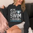 Last Swim Season Swim Senior Mom Swimming Senior Mama Unisex Hoodie