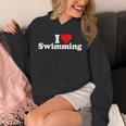 I LOVE HEART SWIMMING Unisex Hoodie I LOVE HEART SWIMMING Unisex Hoodie
