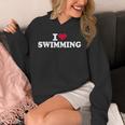 I Love Swimming Unisex Hoodie