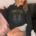 Muay Thai Art Twin Tigers Muay Thai Fighter MMA Martial Arts Unisex Hoodie