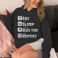 Muay Thai Boxing Thai Boxer Thai Kickboxing Unisex Hoodie
