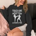 Muay Thai Boxing Kickboxing Your First Lesson Is Free Unisex Hoodie