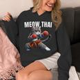 Muay Thai Cat Meow Thai Boxing Martial Art Kids Unisex Hoodie Muay Thai Cat Meow Thai Boxing Martial Art Kids Unisex Hoodie