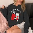 Muay Thai Cat Meow Thai Unisex Hoodie Muay Thai Cat Meow Thai Unisex Hoodie