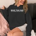 Muay Thai Father Muay Thai Dad Unisex Hoodie