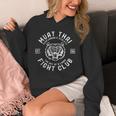 Muay Thai Fight Club Tiger Kick Boxing Shirt Unisex Hoodie