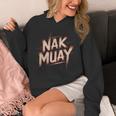Muay Thai Fighter Nak Identity Training Practitioner Proud Unisex Hoodie