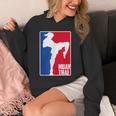 Muay Thai Fighter Retro Kickboxing Training MMA Unisex Hoodie Muay Thai Fighter Retro Kickboxing Training MMA Unisex Hoodie