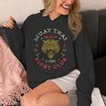 Muay Thai Fighter Vintage Tee Twin Tiger Art Of 8 Limbs Unisex Hoodie Muay Thai Fighter Vintage Tee Twin Tiger Art Of 8 Limbs Unisex Hoodie