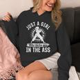 Muay Thai Girls Just a Girl Who Kicks You In The Ass Unisex Hoodie