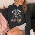 Muay Thai Gorilla Strength Power Fighter Unisex Hoodie