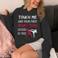 Muay Thai Martial Arts Combat Sports Self Defense Unisex Hoodie