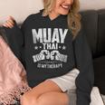 Muay Thai Is My Therapy Muay Thai Lovers Muay Thai Unisex Hoodie