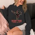 Muay Thai Respect The Art Martial Arts Kickboxing MMA Unisex Hoodie