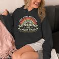 Muay Thai Shirt A Girl Who Loves Sunshine And Muay Thai Unisex Hoodie Muay Thai Shirt A Girl Who Loves Sunshine And Muay Thai Unisex Hoodie
