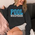 Pool Guy Pool Whisperer Boy Men Swimming Pool Unisex Hoodie