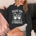Praise Him With Loud Cymbals Psalm 150-5 Vintage Drum Kit Unisex Hoodie Praise Him With Loud Cymbals Psalm 150-5 Vintage Drum Kit Unisex Hoodie