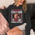Punch Hard Finish Firmly Kickboxer Fan Muay Thai Boxing Unisex Hoodie Punch Hard Finish Firmly Kickboxer Fan Muay Thai Boxing Unisex Hoodie