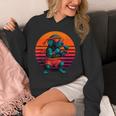 Retro Dog With Gloves Muay Thai Fighter Unisex Hoodie Retro Dog With Gloves Muay Thai Fighter Unisex Hoodie
