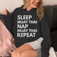 Sleep Nap Muay Thai Repeat Lover Martial Arts Unisex Hoodie