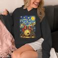 Starry Night Drum Kit Van Gogh Style Art Unisex Hoodie Starry Night Drum Kit Van Gogh Style Art Unisex Hoodie