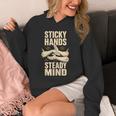 Sticky Hands Steady Mind Muay Thai Boxing Sleeveless Unisex Hoodie