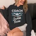 Swim Coach Professional Instructor Swimming Lesson Sport Unisex Hoodie