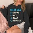 Swim Dad Drive Pay Clap Repeat Swimming Team Father Unisex Hoodie Swim Dad Drive Pay Clap Repeat Swimming Team Father Unisex Hoodie