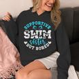 Swim Sister Supportive Swimming Sister Of A Swimmer Sis Unisex Hoodie Swim Sister Supportive Swimming Sister Of A Swimmer Sis Unisex Hoodie