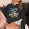 Swimmer Saying Swim Team Swimming Unisex Hoodie Swimmer Saying Swim Team Swimming Unisex Hoodie