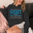 Swimmer Swimming Sports Quote Unisex Hoodie