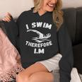 Swimming Competitive Freestyle Swim For Swimmer Unisex Hoodie
