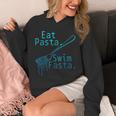 Swimming Eat Pasta Swim Fasta Swimmer Unisex Hoodie Swimming Eat Pasta Swim Fasta Swimmer Unisex Hoodie