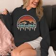 Swimming Heartbeat Retro Swim Swimmer Men Women Unisex Hoodie Swimming Heartbeat Retro Swim Swimmer Men Women Unisex Hoodie