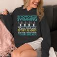 Synchronized Swimming Shirt Synchro Swimmer Artistic Unisex Hoodie Synchronized Swimming Shirt Synchro Swimmer Artistic Unisex Hoodie