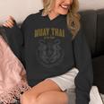 Twin Tiger Sak Yant Muay Thai Unisex Hoodie Twin Tiger Sak Yant Muay Thai Unisex Hoodie