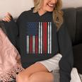 USA Flag Drumsticks Drum Kit Unisex Hoodie