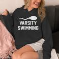 Varsity Swimming For Men Women Unisex Hoodie