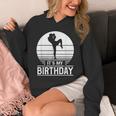 Vintage Birthday Shirt Muay Thai Kickboxer Its My Birthday Unisex Hoodie