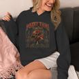 Vintage Muay Thai Legend Thai Boxing Fighter Art Chicken Unisex Hoodie