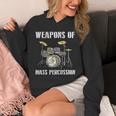 Weapons Of Mass Percussion Band Best Drummer Drum Kit Unisex Hoodie Weapons Of Mass Percussion Band Best Drummer Drum Kit Unisex Hoodie