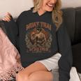 Weathered Muay Thai Fighter Thai Boxing Warrior Art Unisex Hoodie