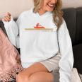 Canoe Canoeing Retro Vintage Canoeing Unisex Hoodie